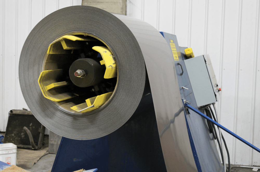 Roller used in sheet metal production