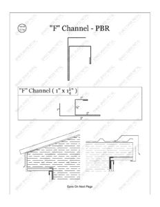 F Channel - PBR Trim