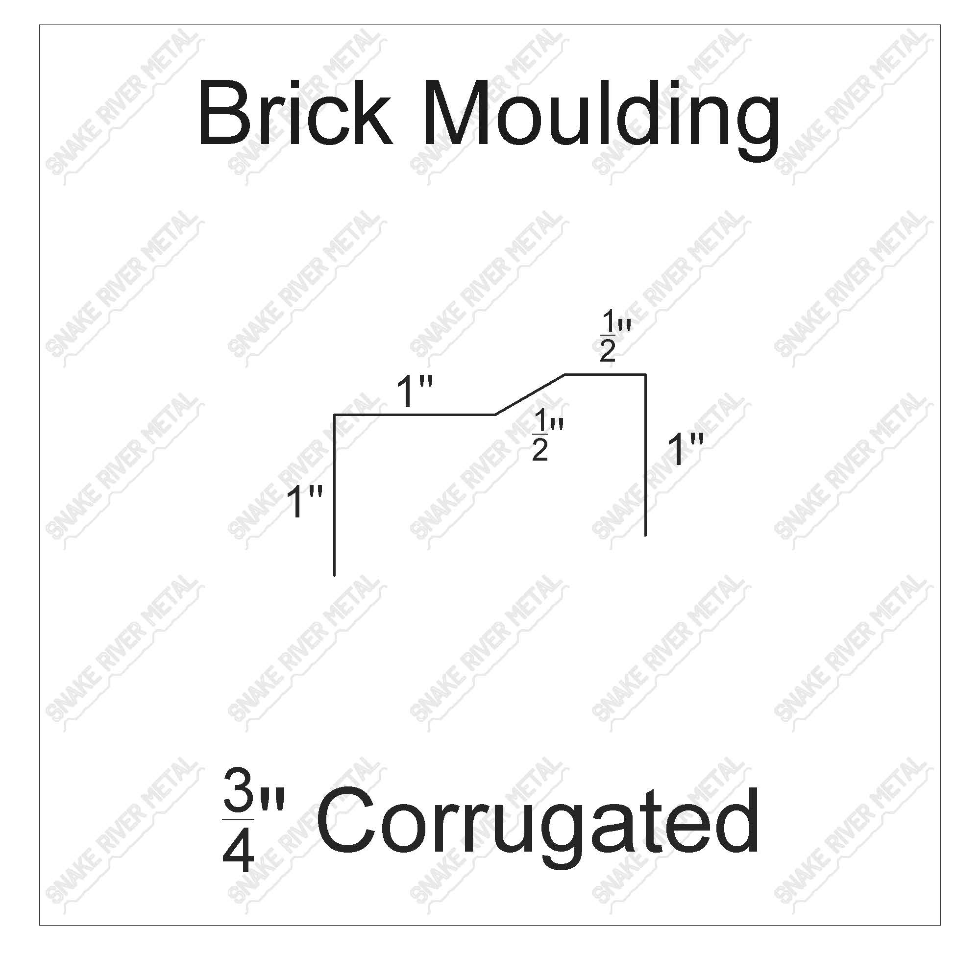 Brick Moulding - Corrugated Trim