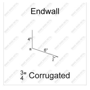 Endwall - Corrugated Trim