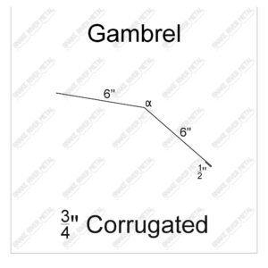 Gambrel - Corrugated Trim