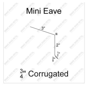 Mini Eave - Corrugated Trim