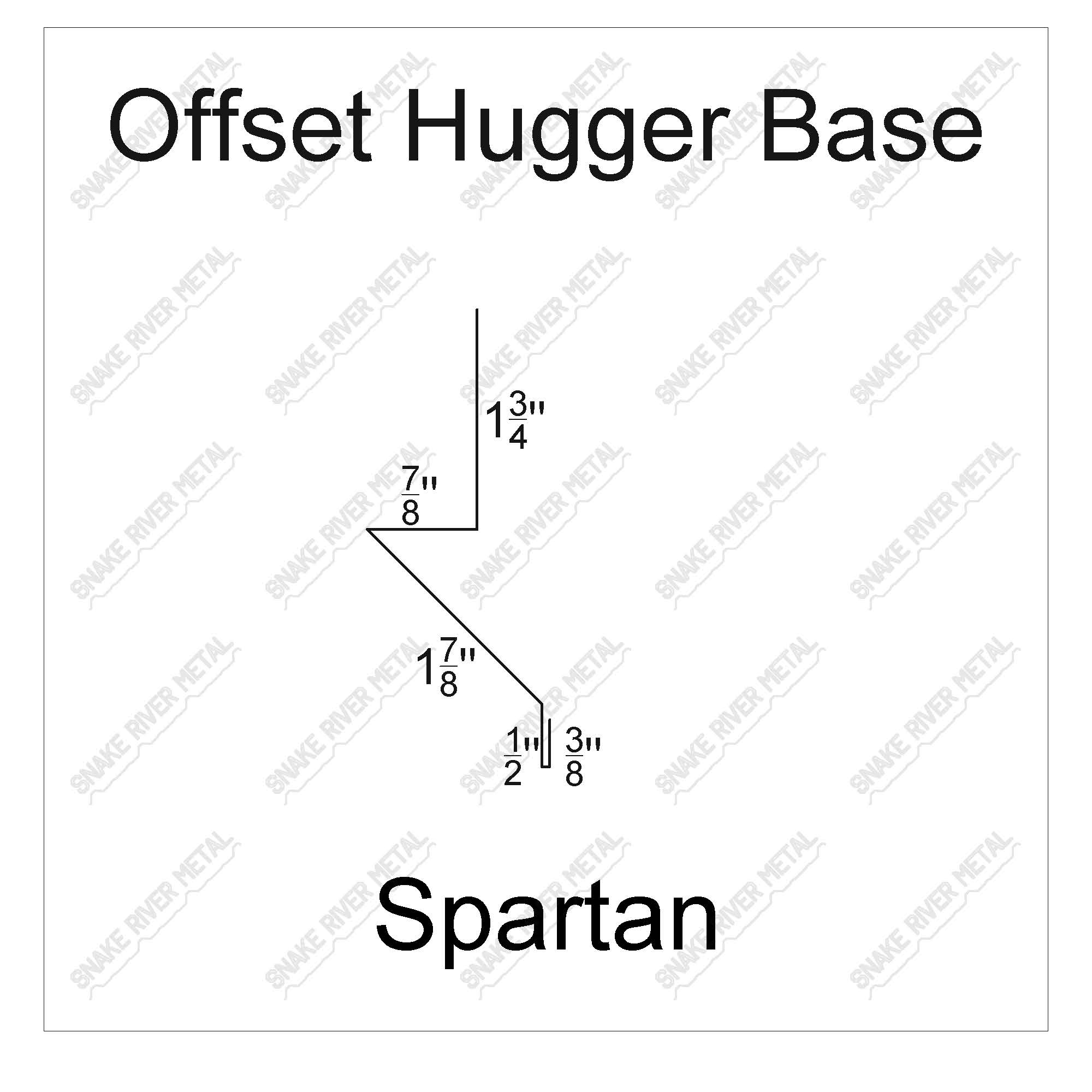 Offset Hugger Base - SpartanTrim