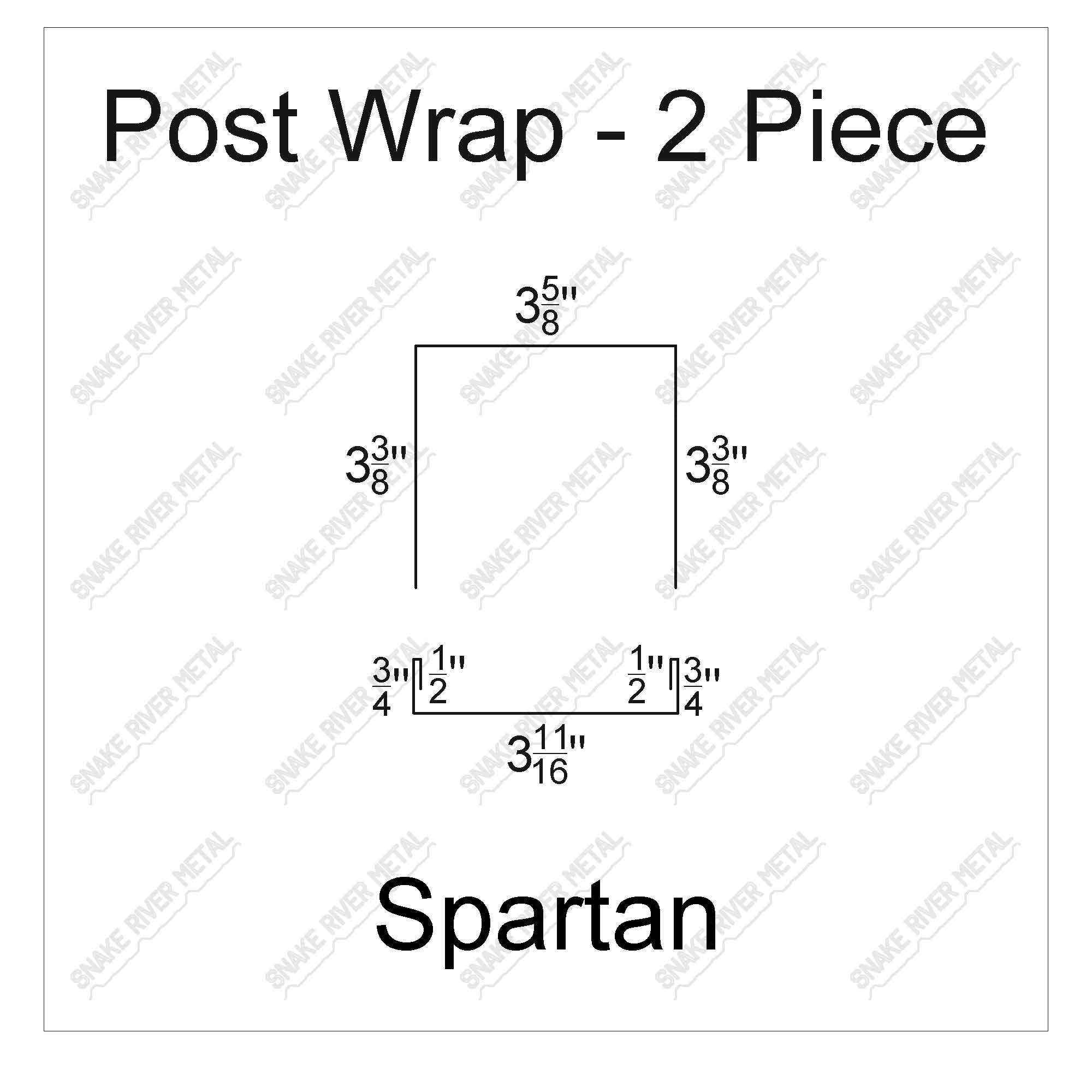 Post Wrap 2 Piece - SpartanTrim