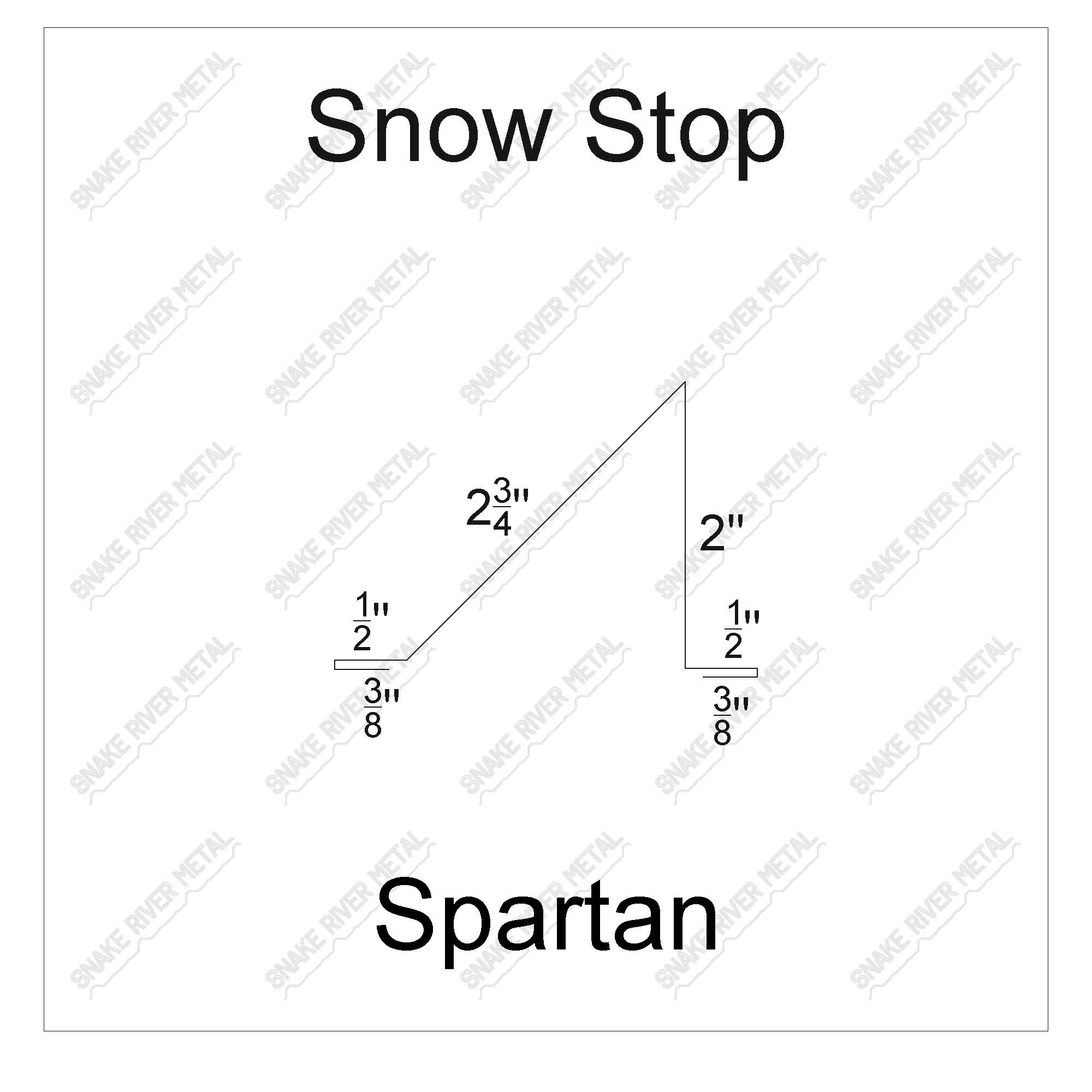 Snow Stop - SpartanTrim