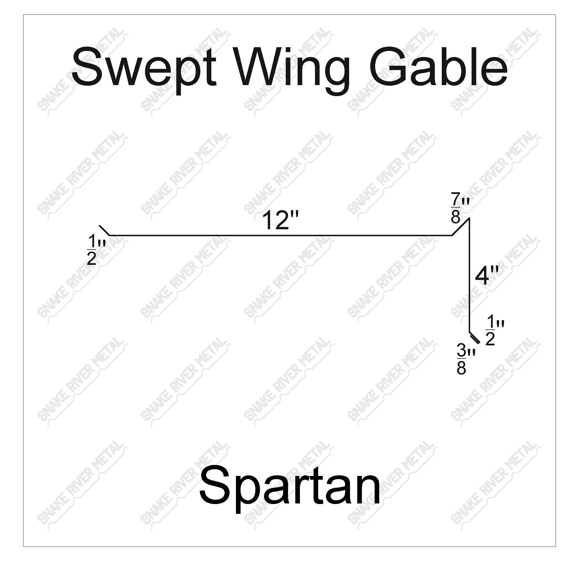Swept Wing Gable - SpartanTrim