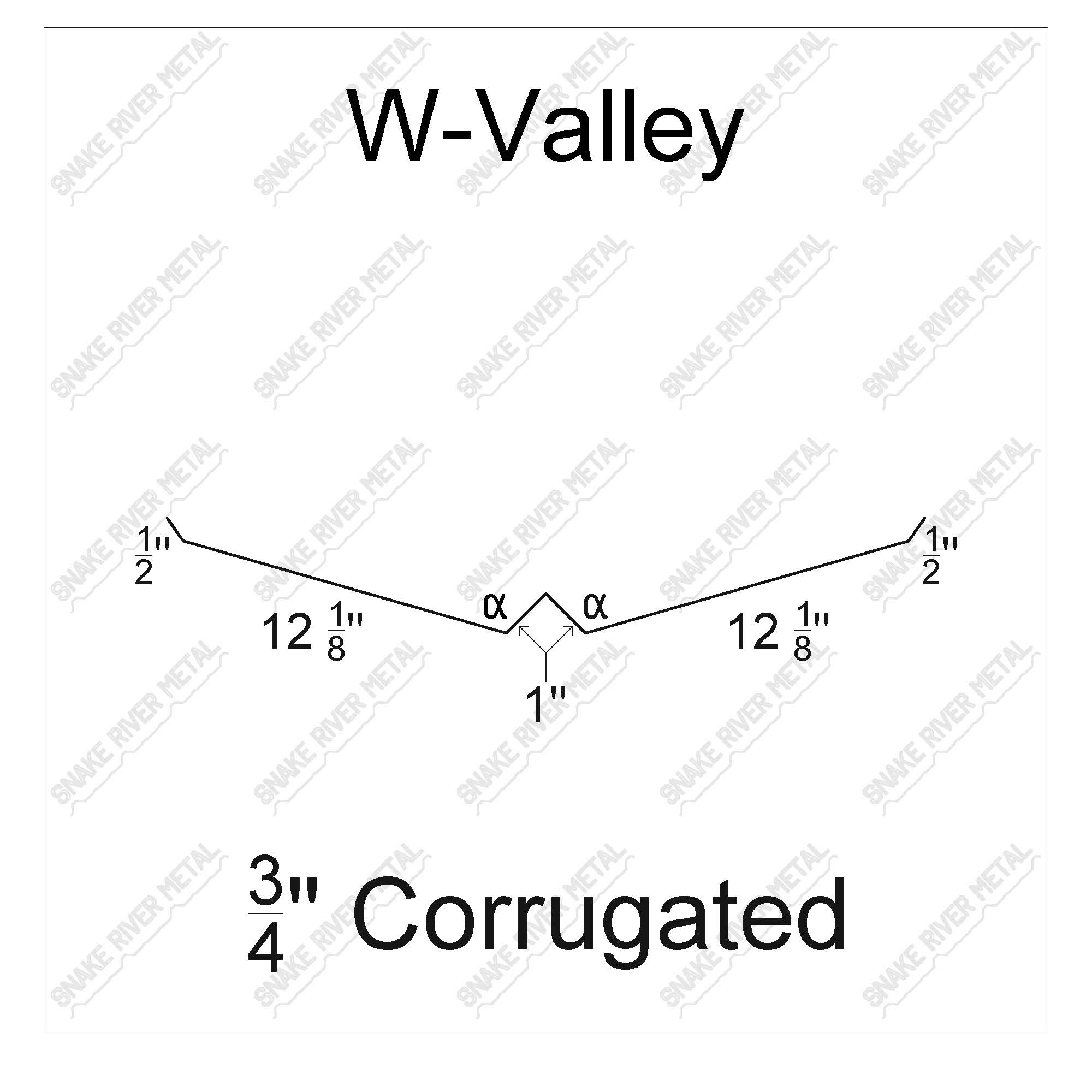 W Valley - Corrugated Trim